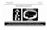 REFRIGERATION AND AIR CONDITIONING I · REFRIGERATION AND AIR CONDITIONING I (Fundamentals) Subcourse OD1747 Edition A United States Army Combined Arms Support Command Fort …