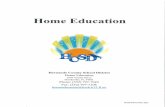 Home Education - Hernando County School Board · Home Education Foundation (HEF) is a corporation established to raise support and direct the ... History of Rock·· Parenting Skills··