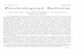 Vol. No. May, 1952 Psychological Bulletin. 49, No. 3 May, 1952 Psychological Bulletin THE NATURE AND MEASUREMENT OF MEANING1 CHARLES E. OSGOOD University oj Illinois* The language