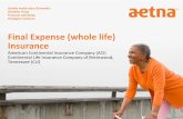 Final Expense (whole life) Insurance - ASP | Home€¦ ·  · 2014-04-04Final Expense (whole life) Insurance American Continental Insurance ... • Affordable products to cross sell