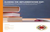 CLOSING THE IMPLEMENTATION GAP - City Year THE IMPLEMENTATION GAP: Leveraging City Year and National Service as a New Human Capital Strategy to Transform Low-Performing Schools