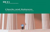 Checks and Balances - BCG · Checks and Balances The Banking Treasury’s New Role After the Crisis. ... the survey, we placed special emphasis on the treasury function and its evolving