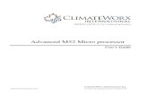 Advanced M52 Micro processor - ClimateWorx … CRITICAL Air Conditioning Systems Advanced M52 Micro processor User’s Guide ClimateWorx International Inc. ADVANCED M52UMCT2017.DOC