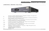 HIGHlite 8000 Series - Digital Projection Guides/HIGHlite 8000... · igital Proetion HIGHlite 8000 Series Page 2 Rev B August 2014 ortant noration Digital Projection Digital Projection