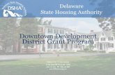 Delaware State Housing Authority - DNREC Grant Worksho… · Delaware State Housing Authority ... architecture and engineering fees, impact fees, ... X .20 reference Investment Range