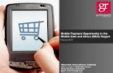 Mobile Payment Opportunity in the Middle East and Africa ...movotek.com/wp-content/.../Mobile-Payment-Opportunity-in-the-Midl… · Currently, mobile top-ups and other value added