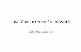 Java Concurrency Framework€¦ ·  · 2011-05-10–Multi CPU systems: Most modern systems host ... •The synchronization primitives java provides are of too low ... •This is