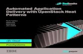 Automated Application Delivery with OpenStack Heat … ·  · 2016-11-21iv Automated Application Delivery with OpenStack Heat Patterns ... 6.3.3 Deploying virtual machines and install