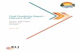 Final Feasibility Report February Draft - Montana …€¦ ·  · 2017-03-08Final Feasibility Report – February Draft Swan River – Bridge St (Bigfork) STPB 9015 (126) UPN 9020000