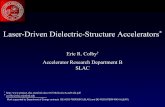 Laser-Driven Dielectric-Structure Accelerators† · Laser-Driven Dielectric-Structure Accelerators* ... Er Fiber Ti:Al2O3 CO2 Yb:KGd(WO4)2 =1.023 ... T. Milligan, Antenna Engineering