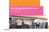 Doing Business - PwC · Doing Business A Guide for El Salvador ... PwC Honduras, PwC Guatemala and ... wish to carry out business in this country regarding the culture,