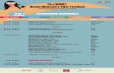 13 IAWRT Asian Women’s Film Festival - Goethe-Institut IAWRT Asian Women’s Film Festival DAY 1 SCREENING SCHEDULE India International Centre, New Delhi 2nd MARCH 2nd - 4th March,