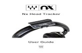Waves Nx Head Tracker User Guide Head Tracking Application – Bluetooth Tracker Tab • Device List – This list will show all available Nx Head Tracker devices. Please note that