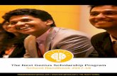 The Next Genius Scholarship Program School Handbook 2017 …cdn.buddy4study.com/static/scholarship_docs/doc_8752Student... · The Next Genius Scholarship Program School Handbook 2017-18