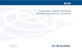 Trimble OEM BD9xx GNSS Receiver Family · This is the October 2014 release (Revision B) of the Trimble OEM BD9xx GNSS Receiver Family Interface Control Document. It applies to version
