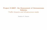 Project 0-6847: An Assessment of Autonomous Vehicles ...ctr.utexas.edu/wp-content/uploads/BOYLES-2015-08-20-Presentation.pdf · Project 0-6847: An Assessment of Autonomous Vehicles