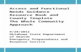 Access and Functional Needs Guidance Resource … Needs Guidance... · Web viewThe Department of Homeland Security (DHS) Homeland Security Exercise and Evaluation Program (HSEEP)