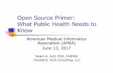 Open Source Primer: What Public Health Needs to Know · Open Source Primer: What Public Health Needs to Know ... SWOT Analysis: Open Source Strengths ... FireFox, Thunderbird: Web