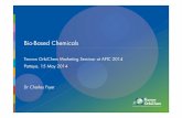 APIC2014 03 Charles Fryer - OrbiChem 2014/APIC2014_03... · Hydrogenation Fermentation Catalytic process ... • Michelin & Tereos jv plus Axens & IFP Energies Nouvelles ... APIC2014_03_Charles_Fryer.ppt