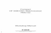Compact HF SSB DSC Watchreceiver RM2152 - peel.dk RM2152 (Tech. Manual version A).pdf · old RM2150 DSC Watch Receiver and the old RM2151 DSC/Telex Receiver. ... Operator Manual PART