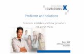 Common mistakes and how providers can avoid them · Common mistakes and how providers can avoid them ... 600 700 2011-2012 553 2012 ... • Brochures in English and 21 other languages