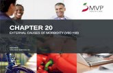 Chapter 20: External Causes of Morbidity (V00-Y99)©2014 MVP Health Care, Inc. 6 CHAPTER NOTES External causes of morbidity • The external causes of morbidity codes should never