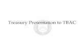 Treasury Presentation to TBAC and Outlays • During fiscal year 2017, total receipts were up by 1 percent year -over-year driven mainly by individual income and payroll taxes which