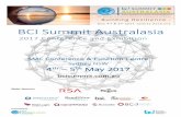 BCI Summit Australasia - Wild Apricot · BCI Summit Australasia 2017 Conference and Exhibition ... CBCI & DBCI) $ 1295 General Entry $ 1595 *All prices include GST CONFERENCE & EXHIBITION