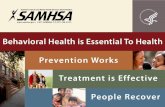 Promising Practices in Disaster Behavioral Health … Practices in Disaster Behavioral Health (DBH) Planning: Implementing Your DBH Plan July 28, 2011 Presented by Terri Spear, Amy
