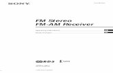 FM Stereo FM-AM Receiver - pdf.crse.compdf.crse.com/manuals/4227587111.pdf · 4-227-587-11(1) FM Stereo FM-AM Receiver 2000 Sony Corporation S200 TM STR-LSA1 Operating Instructions