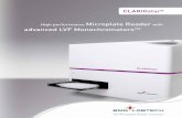 High performance Microplate Reader with advanced LVF ... · assays on a microplate reader. With the CLARIOstar’s high performance luminescence mode and nine log dynamic range, there