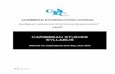 CARIBBEAN EXAMINATIONS COUNCILcaribbeanstudiesshss.wikispaces.com/file/view/cape...CXC A1/U1/12 CARIBBEAN EXAMINATIONS COUNCIL Caribbean Advanced Proficiency Examination ® CAPE®