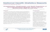 National Health Statistics Reports, Number 84 (09/28/2015) · linked to Medicare data and the National Death Index. ... National Health Statistics Reports n Number 84 n ... needing