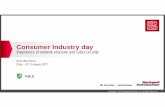 Consumer Industry day - Rockwell Automation · Consumer Industry day ... HMI Cell/Area Zone - Levels 0–2 Redundant Star Topology ... Belden Industrial Ethernet Infrastructure Design