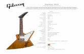 Explorer 2018 - Amazon Web Servicesimages.gibson.com.s3.amazonaws.com/Products/... · Explorer 2018 Pure Rock Style and Sound The new Gibson Explorer embodies the trail-blazing characteristics