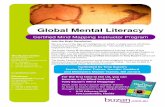 Global Mental Literacy - CRE8NG€¦ · organisation and Tony Buzan’s Senior Buzan Master Trainer, Jennifer Goddard, ... certify Instructors in landmark techniques -Mind Mapping,