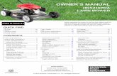 OWNER’S MANUAL - American Honda Motor Companycdn.powerequipment.honda.com/pe/pdf/manuals/00X31VG3K020.pdf · Owner’s Manual. Even if you have operated other mowers, ... trained