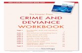 The Napier Press CRIME AND DEVIANCE WORKBOOKnapierpress.com/.../06/Crime-And-Deviance_Workbook.pdf · Topic 2 Interactionism and labelling theory 11 Topic 3 Class, power and crime