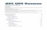 APCUPSD User Manualapcupsd.org/manual/manual.pdf · advice from APC Technical Support. The manual is provided on the terms and understanding that: 1. the authors, ...