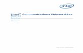 Intel® Communications Chipset 89xx Datasheet el reserves these for ... • Added Chipset references 8903, 8910, 8920, 8925, 8950, and 8955 to Section 33.0. December 2013 004 •Updated