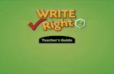 Teacher’s Guide - cavesbooks.com.t¯«作/Write Right/Wrtie Right 2...My mom makes it to me. My mom is very good cooking. I’d like to eat pork cutlets everyday! Editing Marks Insert