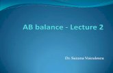 Dr. Suzana Voiculescu - Fiziologie balance Lecture 2 2016.pdf · regulating its generation and excretion by the kidneys. ... It is important to note that though acidosis and alkalosis