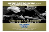 GENE BERTONCINI guitar LARRY GRAY double bassgenebertoncini.com/wp-content/uploads/2017/01/Bertoncini-Gray... · GENE BERTONCINI guitar LARRY GRAY double bass 226 S. Wabash, #700