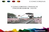 CONCORDIA FRANCE - VolunteerMatch.ORG.TW€¦ · 24/02/2015 [CONCORDIA France – Programme 2015] 4 Concordia is a French national non-governmental and non-profit making organisation,