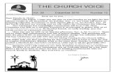 THE CHURCH VOICE - shallottechurch.org · THE CHURCH VOICE from me to you………… ... Fred & Caroll Raedels ... Andrew Burgmuller, Gabriel Garratt, ...