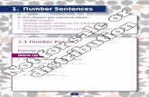 1. Number Sentences - Wikispacestafawoq6.wikispaces.com/file/...+Number+Sentences.pdf · 1. Number Sentences ... across the row to F5 ... 1.2 Writing Number Sentences for Word Problems