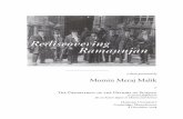 R ediscoveringR amanujan - Momin M. Malikmominmalik.com/malik_undergrad2009.pdf · The South Indian mathematician Srinivasa Ramanujan ... A Life of the Genius Ramanujan (New York