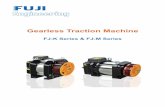 Gearless Traction Machine - fuji-engineering.com · For Small room elevator or roomless elevator FJ-K ... Gearless Traction Machine Caracteristicas Characteristics Carga : 320kg—450kg