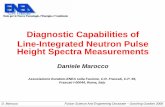 Diagnostic Capabilities of Line-Integrated Neutron Pulse ... · Diagnostic Capabilities of Line-Integrated Neutron Pulse Height Spectra Measurements ... DPSD rack unit