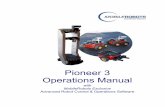 Pioneer 3 Operations Manual - Graz University of Technology · Pioneer 3 Operations Manual Version 3 January 2006 ii. ... Packet Errors ... Heading-correction gyro Compass